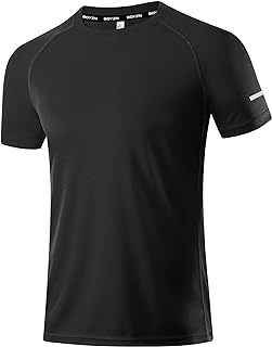 Boyzn 1, 3 or 5 Pack Men's Workout Running Shirts, Dry Fit Moisture Wicking T-Shirts, Sports Gym Athletic Short Sleeve Shirts