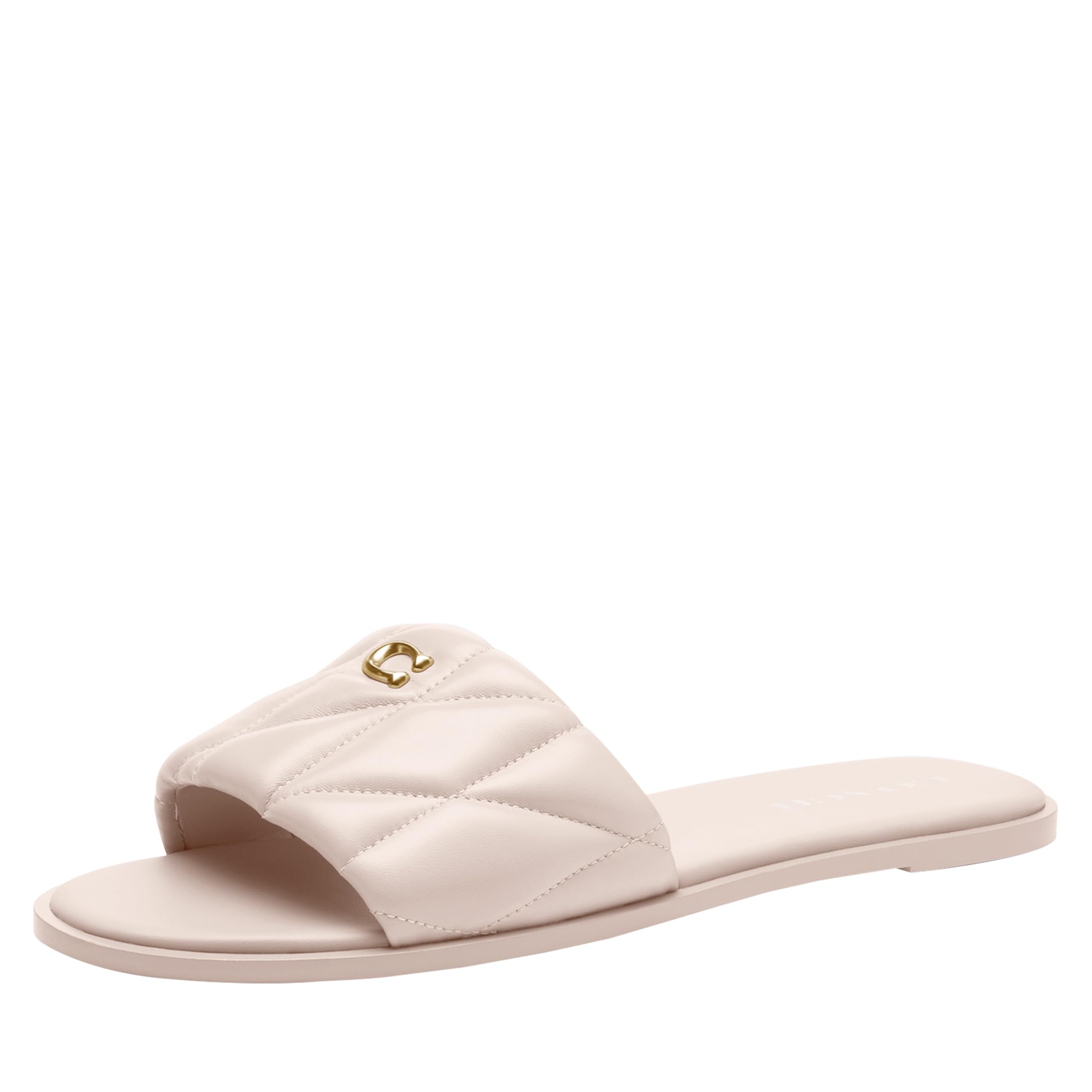 COACH Women's Holly Quilted Leather SandalPlatform