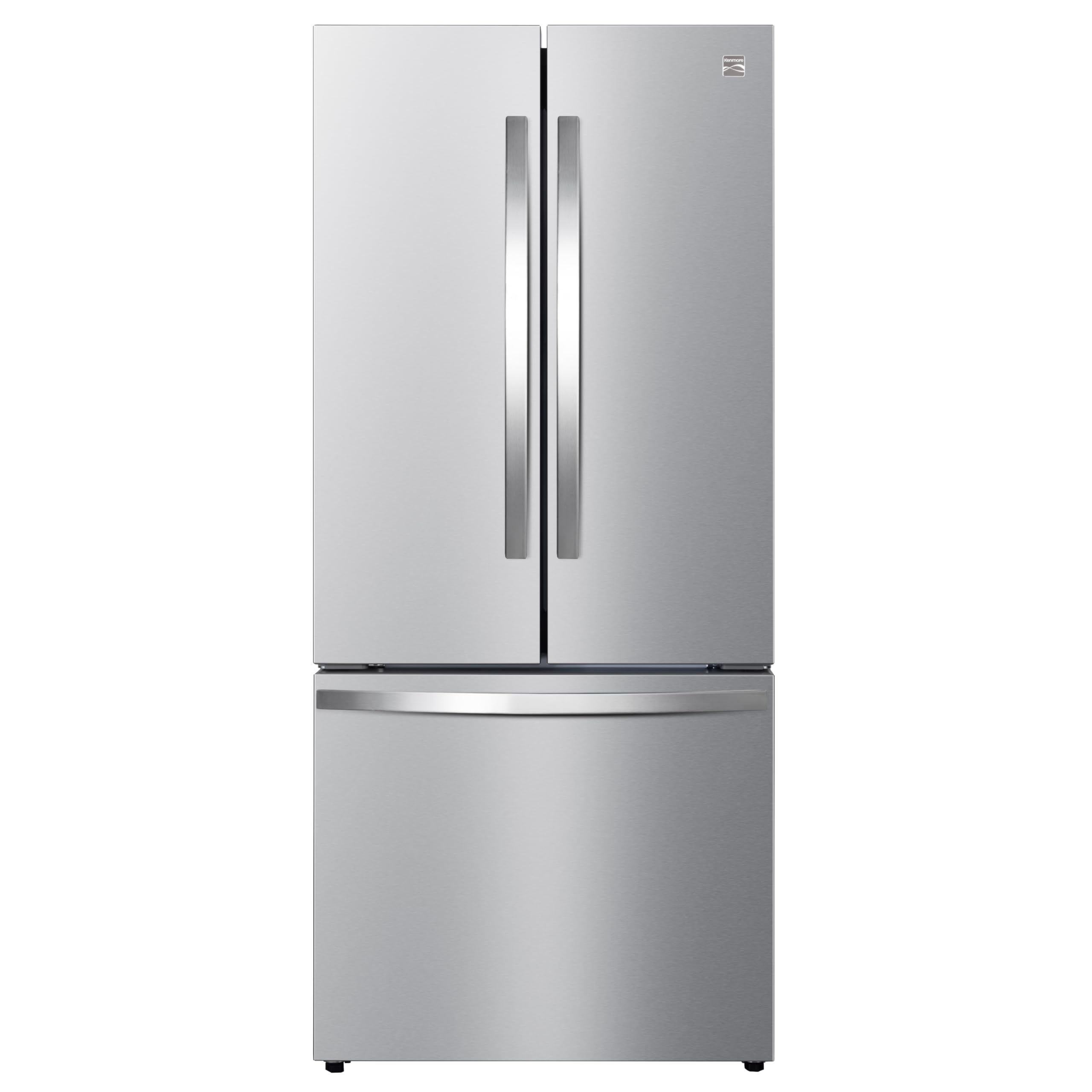 Kenmore 17.5 cu. ft 30" Wide French Door Refrigerator - FPR Stainless Steel | Co