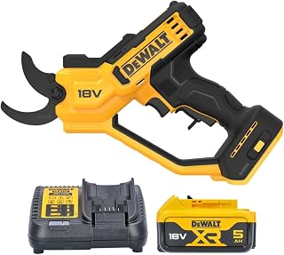 DeWALT | XR Pruner | 38mm Cut Capacity | 18V 1 x 5.0Ah Li-Ion | DCMPP568P1 | Rust-resistant, non-stick blades help deliver clean cuts and are easy to maintain.