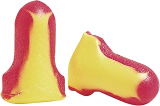 Howard Leight LL-1 Laser LiteUncorded Foam Earplugs Box, 200 Pair (Pink/Yellow)