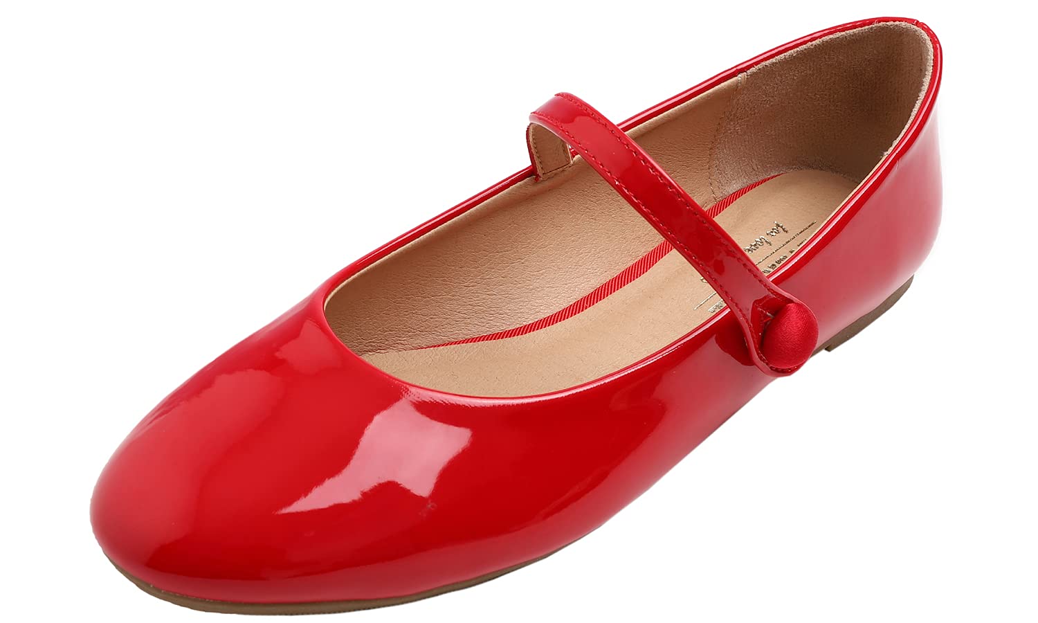 Feversole Women's Mary Jane Fashion, Classic Flat Shoes for Women Elegant Pumps 