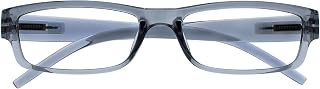 Opulize Ace Reading Glasses Unisex-Adult, grey