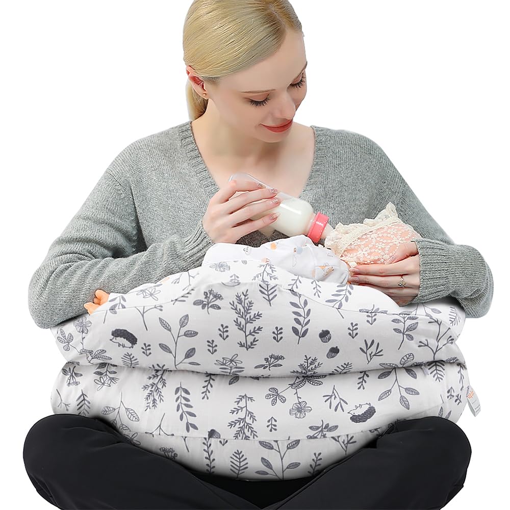 Chilling Home Nursing Pillow Adjustable, Pillow for Breast Feeding Bottle Feedin