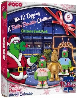 Phillie Phanatic Philadelphia Phillies 2026 Mascot Advent Calendar Bobblehead MLB Baseball