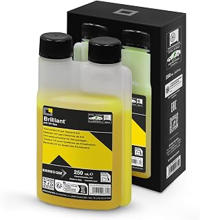 Errecom Brilliant - 8.5 fl oz (250 ml), Fluorescent UV Dye for Detecting Refrigerant Gas Leaks in Air Conditioning and Refrigeration Systems, 250 ml Bottle with Dispenser