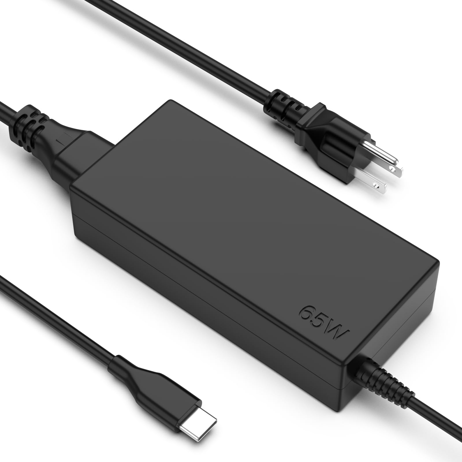 FSJTD Universal 65W 45W USB C Laptop Charger Compatible with HP Chromebook | for