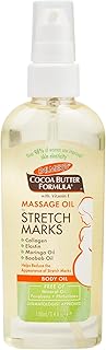 Palmer's Stretch Marks Massage Oil for Pregnancy & Weight Changes (3.4 Oz) | Pregnancy Skincare, Helps Moisturize & Soothe Dry, Itchy Skin During Pregnancy, Lightweight, Non-Greasy, 48hr Moisture