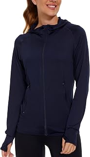 AMZSPORT Women's Running Jacket, Sports Jacket, Long Sleeve Training Jacket, Yoga Sweat Jacket