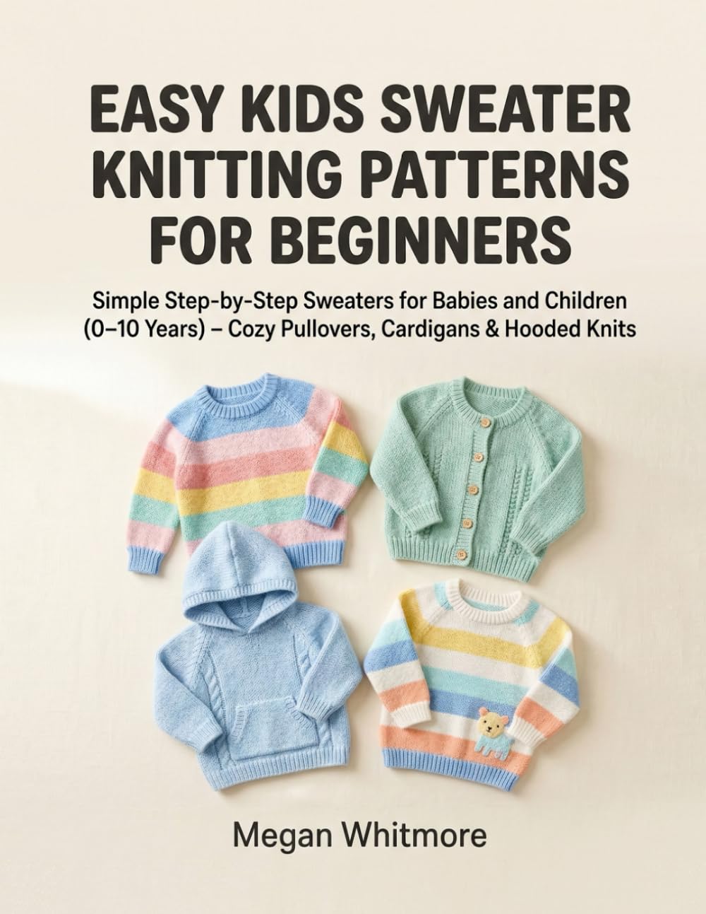 Easy Kids Sweater Knitting Patterns for Beginners: Simple Step-by-Step Sweaters 