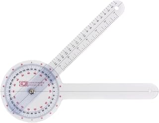 Ever Ready First Aid Plastic 12" Goniometer 360 Degree ISOM