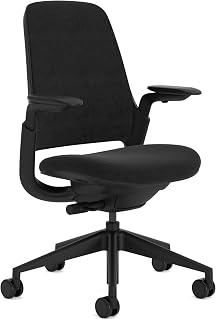Steelcase Series 1 Ergonomic Office Chair with LiveBack Lumbar Support and 4D Onyx Armrests