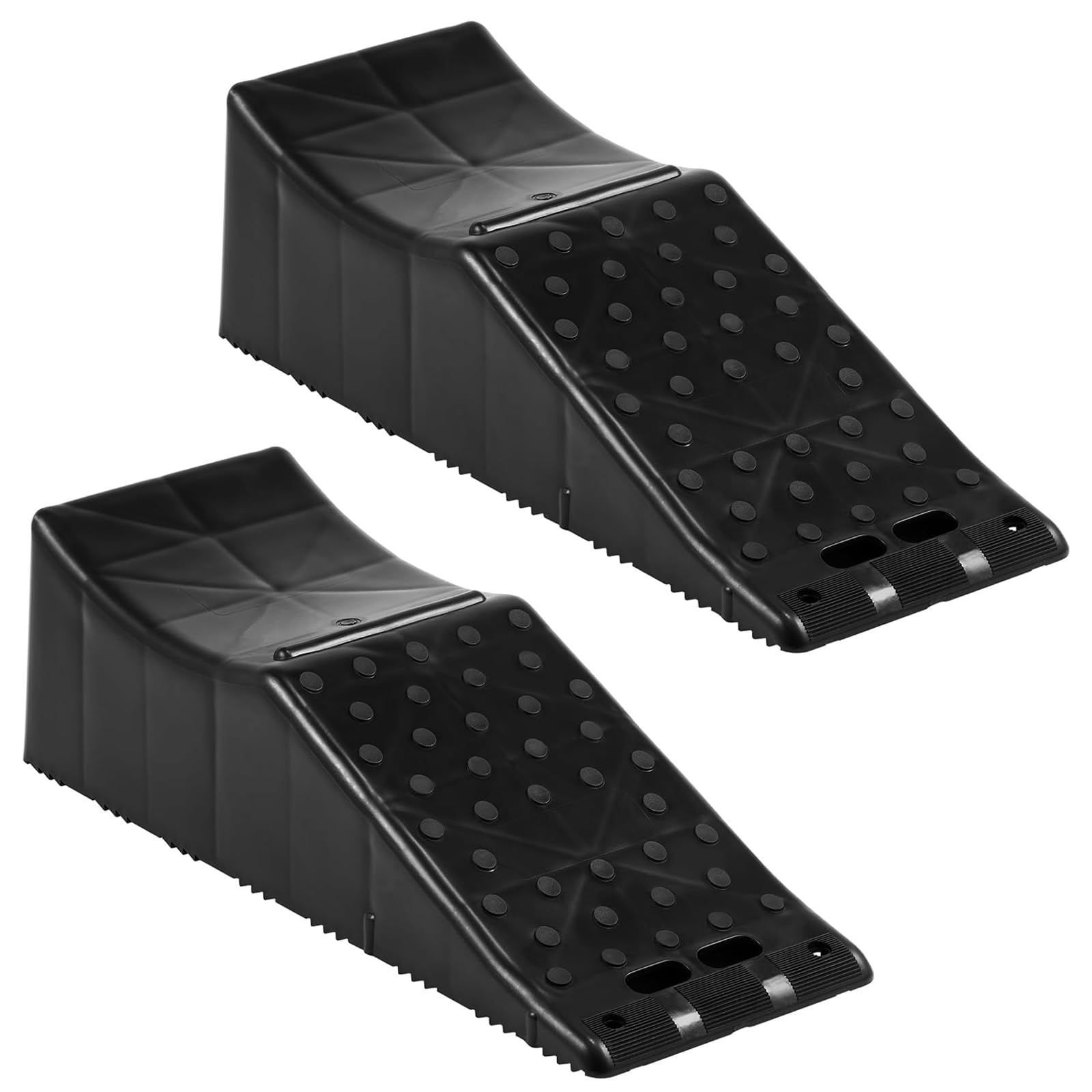 Heavy Duty Car Ramps 2 Pack,RV Wheel Ramp 20,000lbs Capacity,5.5" Lift Non-Slip 