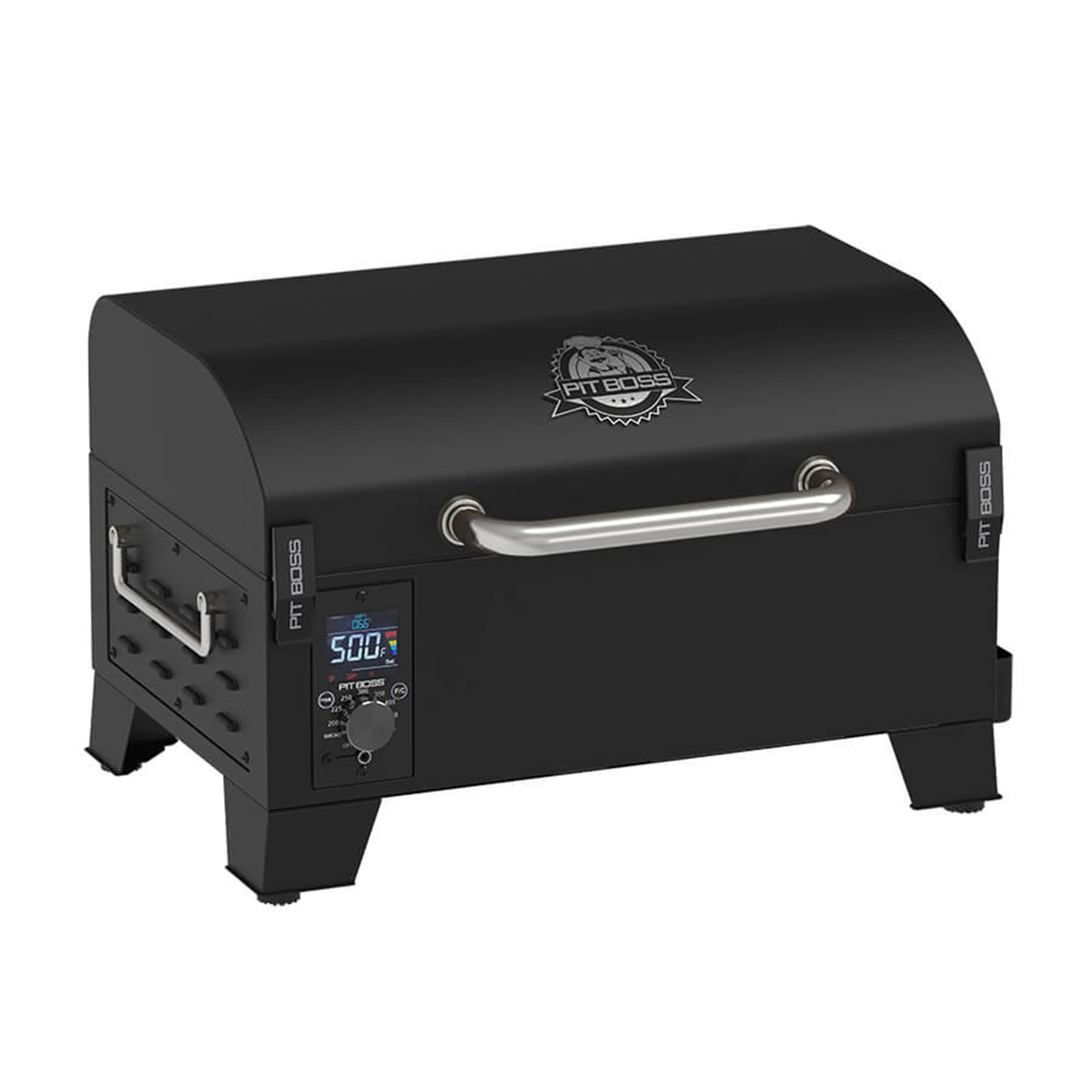 Pit Boss 150 Wood Pellet Grill & Smoker with Flame Broiler 256-Sq. In. Cooking S