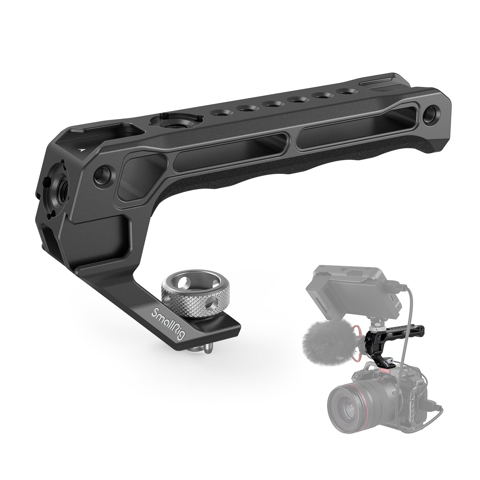 SmallRig Top Handle with 3/8"-16 Locating Pins for ARRI for Camera Cage | with 5