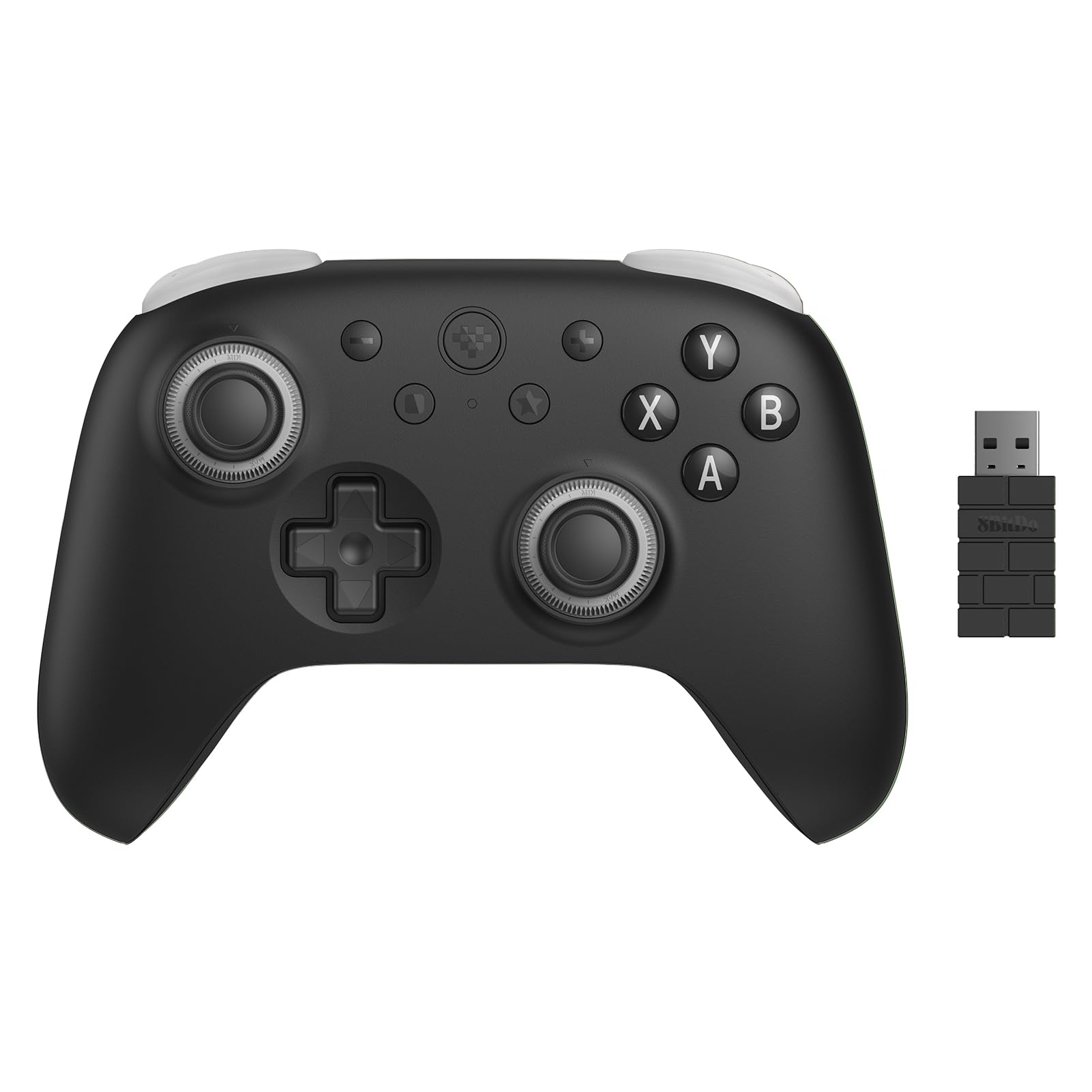 8Bitdo Ultimate 3C+ Wireless Controller for PC & Android, Stealth Black | Dual F