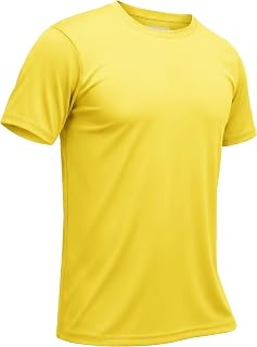 TACVASEN Mens Athletic Short Sleeve T-shirts Quick Dry Fit Workout Sun Protection Swim Shirts Running Rash Guard UPF50+