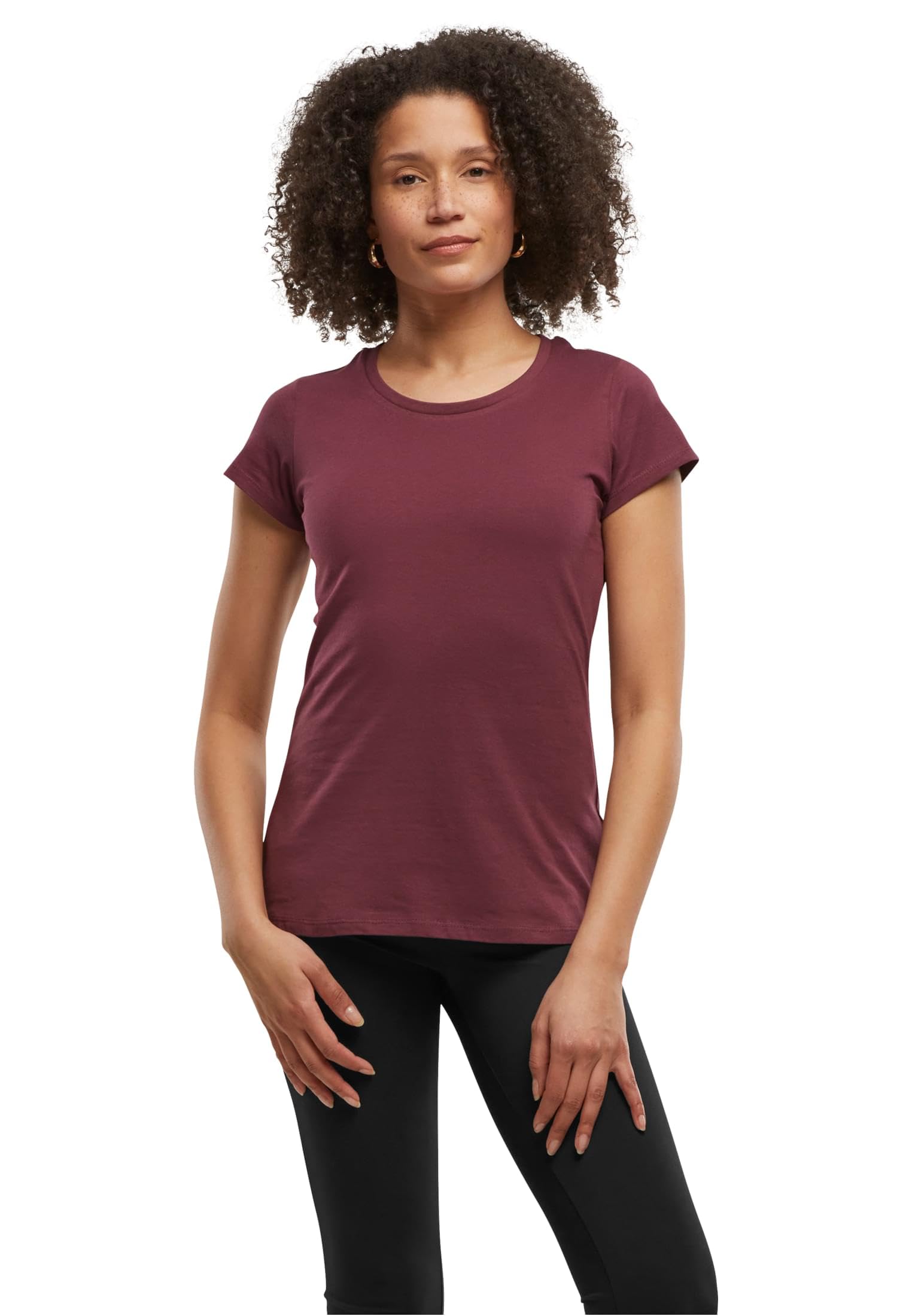 Build Your Brand Bb012-ladies Basic tee Women's T-Shirt (Pack of 1)