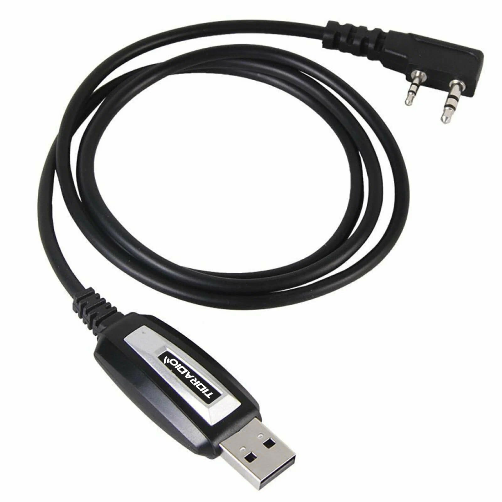 TIDRADIO CH340 USB Programming Cable Chip Compatible with Baofeng UV-5R | UV-5RM