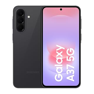 Samsung Galaxy A37, 128GB, Awesome Charcoal 5G (CAD Version) | 6.7" sAMOLED FHD+ Display, Awesome Intelligence, 6GB Ram, 4K@30fps, 45W Fast Charging