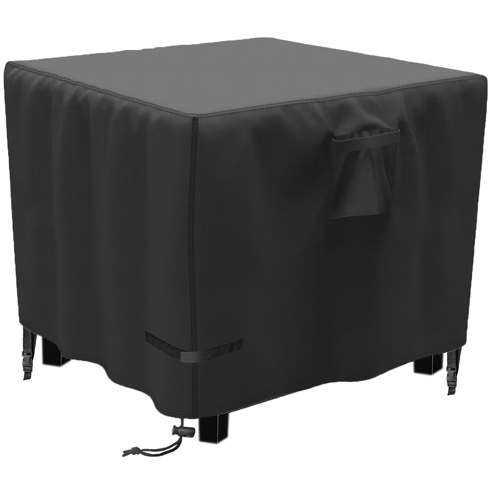 YOWDUTY Propane Gas Fire Pit Table Cover Square 30 x 30 x 25 Inch | Waterproof H