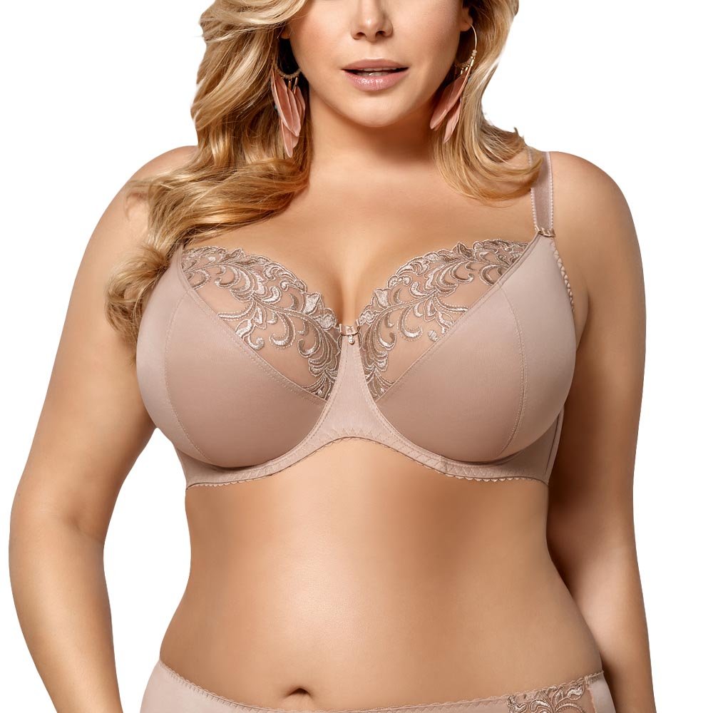 Gorsenia Victoria K378 Large Breasts Non-Padded Bra