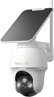 Reolink 4K Wireless Outdoor Camera, Auto Tracking, Wi-FI 6, Argus PT Ultra