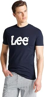 Lee - Men's T-Shirt - Regular Fit - Wobbly Logo Tee