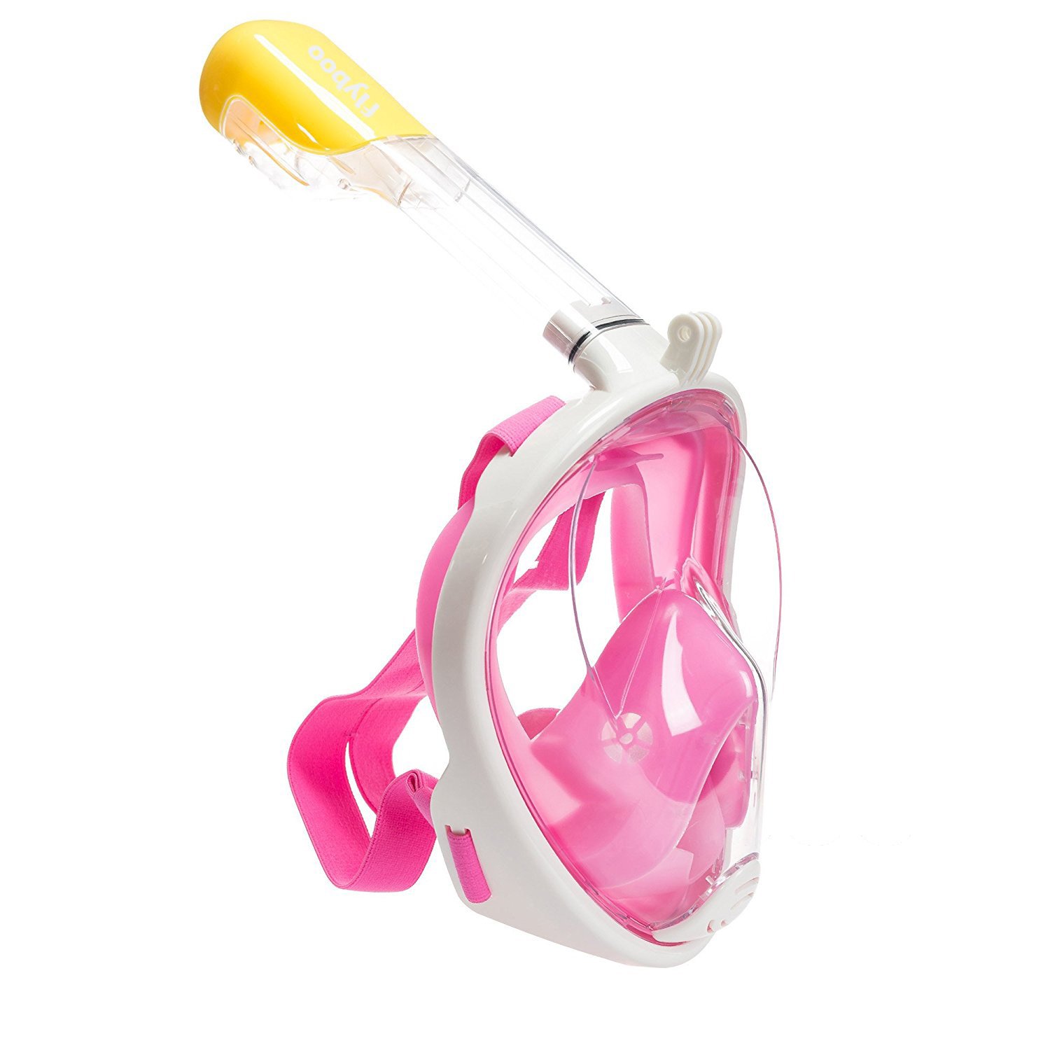 Flyboo Snorkeling Mask, Diving Mask with 180° Panoramic View, Full Face Design a