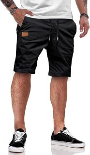 JMIERR Kurze Hosen Herren Sommer Shorts Herren Chino Baumwolle