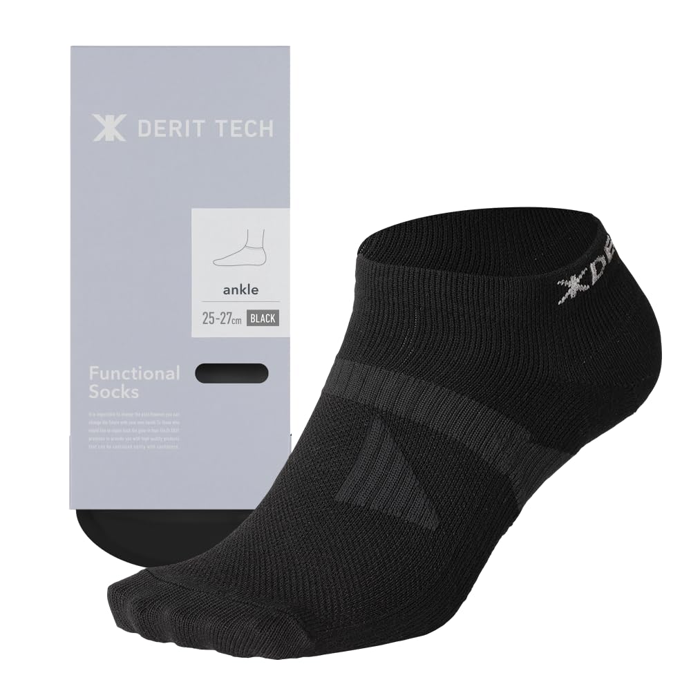 DERIT TECH Balance Socks, Pelvic Approach, Golf, Marathon, Functional Socks