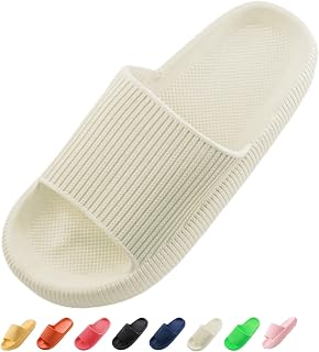 Sumvov Slippers for Women Men Non-Slip Slippers for Shower Pool, House Slippers for Women, Soft as a Cloud, Beach Pool Slippers for Women and Men
