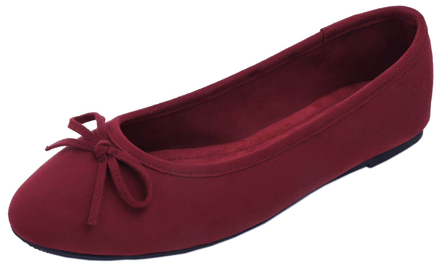 Feversole Women's Cotton Closed Slippers Ballerina Slippers