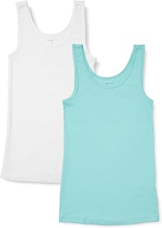 Amazon Essentials Women's Slim Fit Tank Top, Set of 2