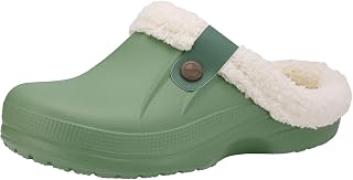 Beslip Women's Classic Waterproof Fur Lined Winter Slippers