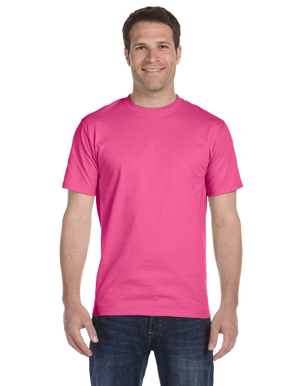 Hanes Tag-free Flat Round Neck Sleeve T-Shirt