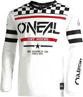 O'NEAL Element Squadron V.22 Maglia Ragazzi Element Squadron V.22, Bianco/Nero, XL Unisex - Bambini e Ragazzi (Pacco da 1)