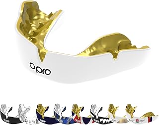 OPRO Instant Custom-Fit Mouthguard – Dentist Level Gum Shield Adult and Kids – OPRO Mouth Guard Boxing and MMA, Self-Fit Gum Shield Rugby and Hockey – Maximum Protection with Dental Warranty
