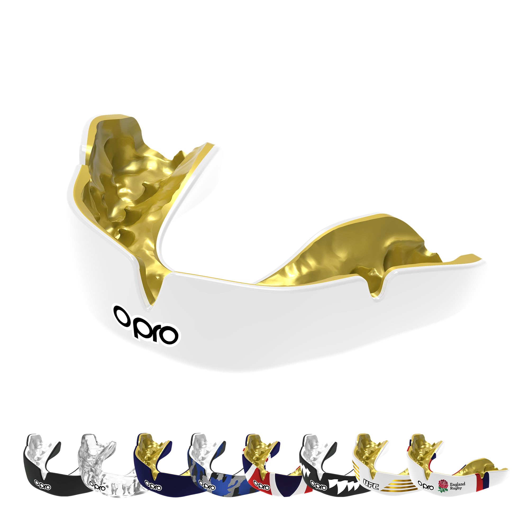 OPRO Instant Custom-Fit Mouthguard – Dentist Level Gum Shield Adult and Kids – O