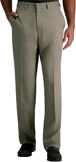 Haggar Men's Classic Fit Premium Comfort Dress Pant