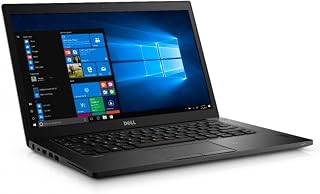 Dell Latitude 7480 14in FHD i5-6300U 16GB 256GB SSD Webcam Backlit Keyboard Black (Renewed)