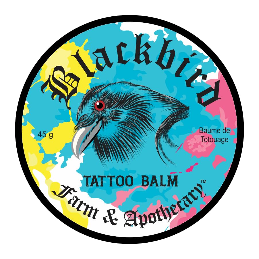 Blackbird Farm & Apothecary Tattoo Aftercare Balm, Helps heal and maintain your 