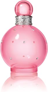 Britney Spears Fantasy Sheer 100 ml, Eau de Toilette for Women | Floral Gourmand Fragrance, Notes of Red Lychee, Waterlily and White Musk, Pastel Pink Bottle