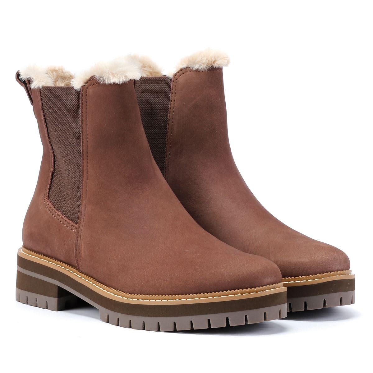 TOMS Bennet Women's Brown Nubuck Boots