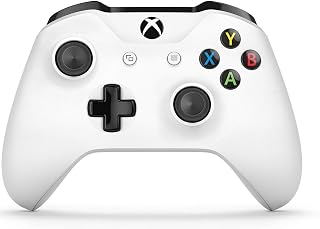 Microsoft Xbox One Wireless Video Gaming Controller, White (Renewed)