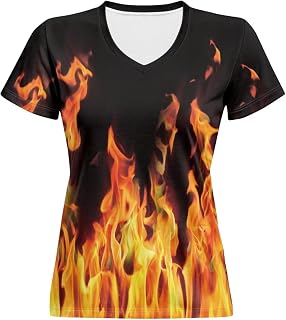 Women Summer T Shirt V Neck Casual Short Sleeve Blouses Tops Plus Size Athletic Tops Women Graphic XS-5XL