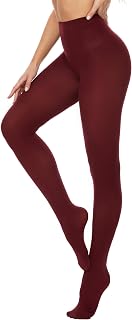 DUCMODA Women's Tights 80 Denier 29 Colours Elastic Fine Tights Opaque Pantyhose Colourful Women's Tights
