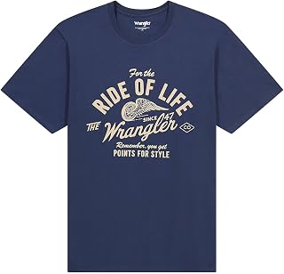 Wrangler Mens USA Kabel T-Shirt