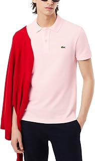Lacoste Men's Classic Pique Slim Fit Short Sleeve Polo Shirt Polo Shirt (Pack of 1)
