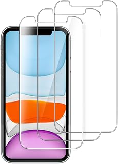 JETech Screen Protector for iPhone 11/XR (3-Pack)